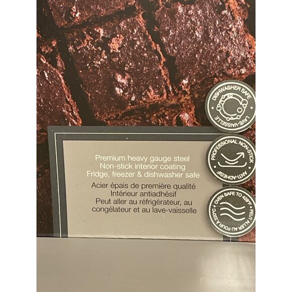 Master Class Prem Bakeware Round & Square Cake Pans 9" NonStick HeavyGauge Steel - Picture 5 of 7